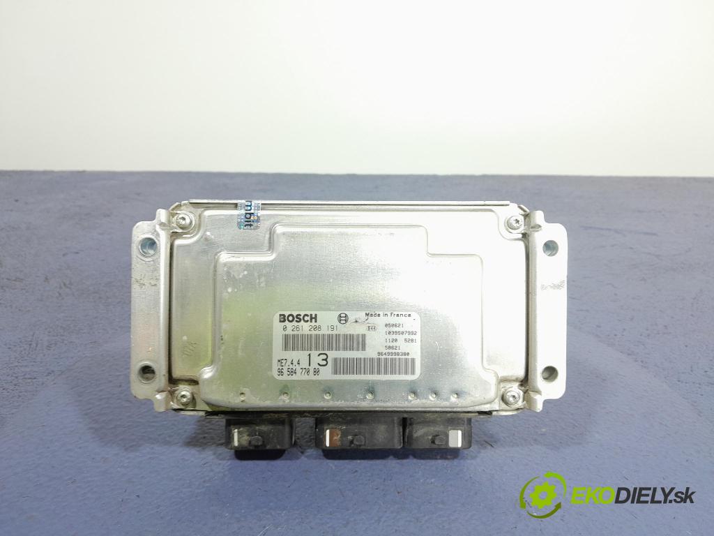 Peugeot 1007 2005 riadiaca jednotka Motor: 9658477080