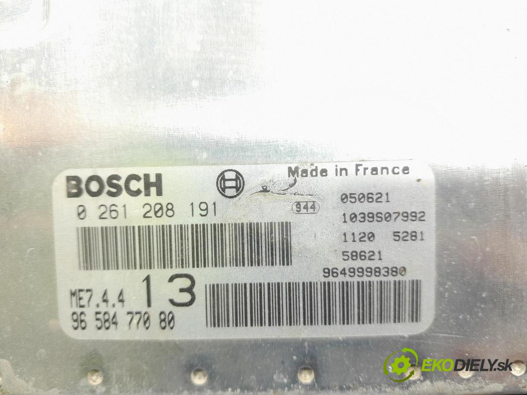 Peugeot 1007 2005 riadiaca jednotka Motor: 9658477080