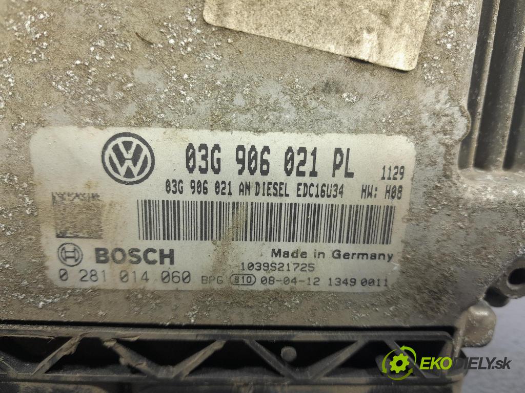 Vw Golf 2008 riadiaca jednotka Motor: 03G906021PL