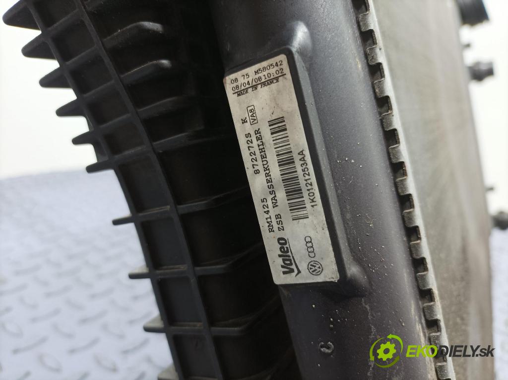 Vw Golf 2008 chladič Voda: 1K0121253AA