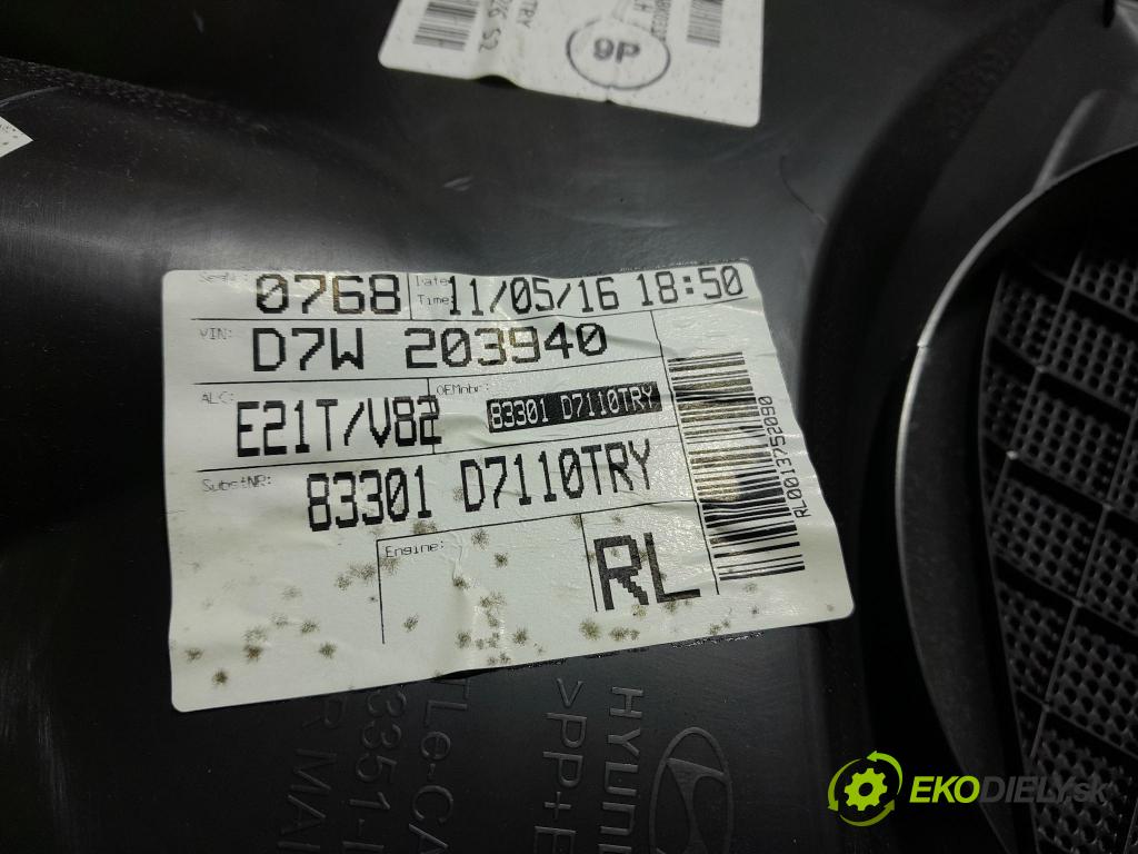 Hyundai Tucson 2016 Čalounictví: dvere zad ľavá 83330-D7010