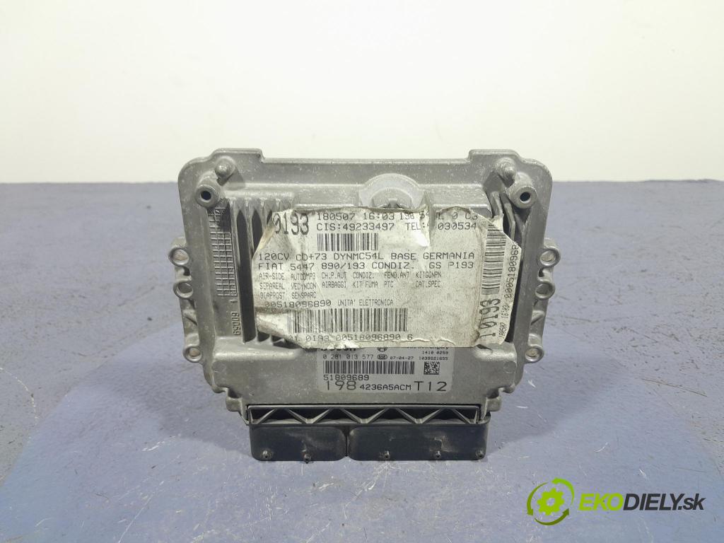 Fiat Bravo 2007 riadiaca jednotka Motor: 51809689