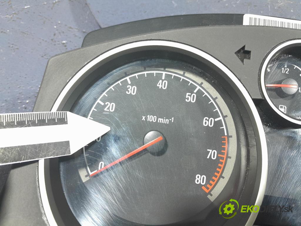 Opel Zafira 2009 prístrojovka/ budíky 13308998