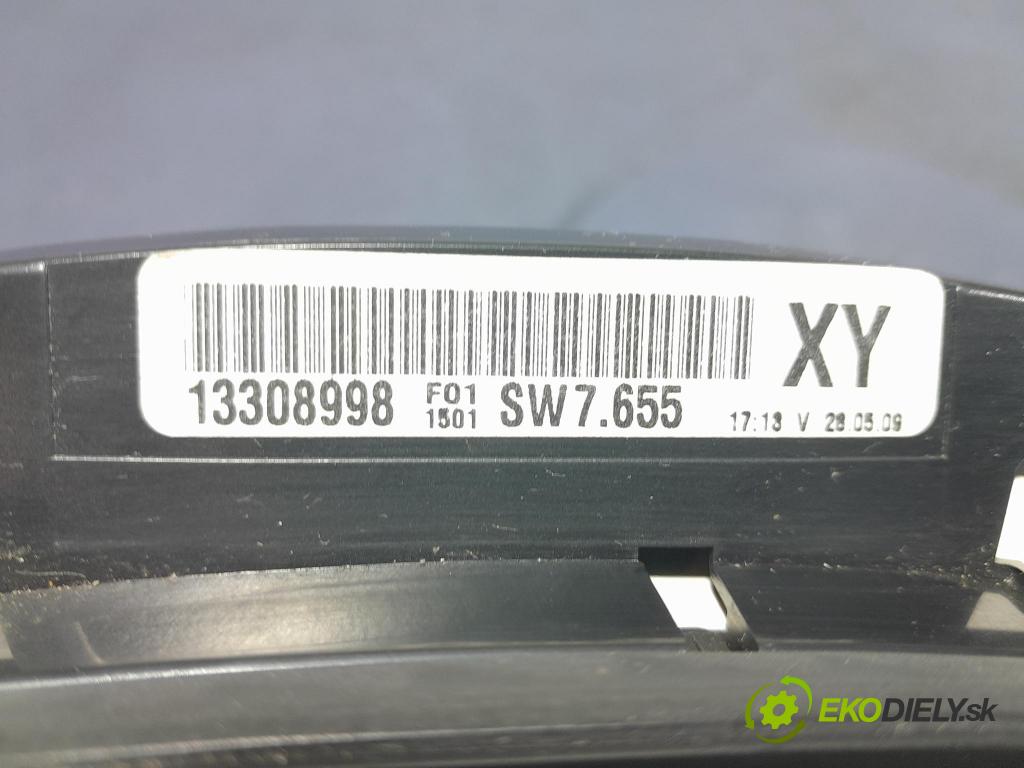 Opel Zafira 2009 prístrojovka/ budíky 13308998