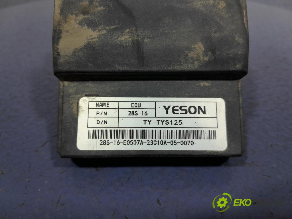Barton Gt 125 2023 riadiaca jednotka Motor: