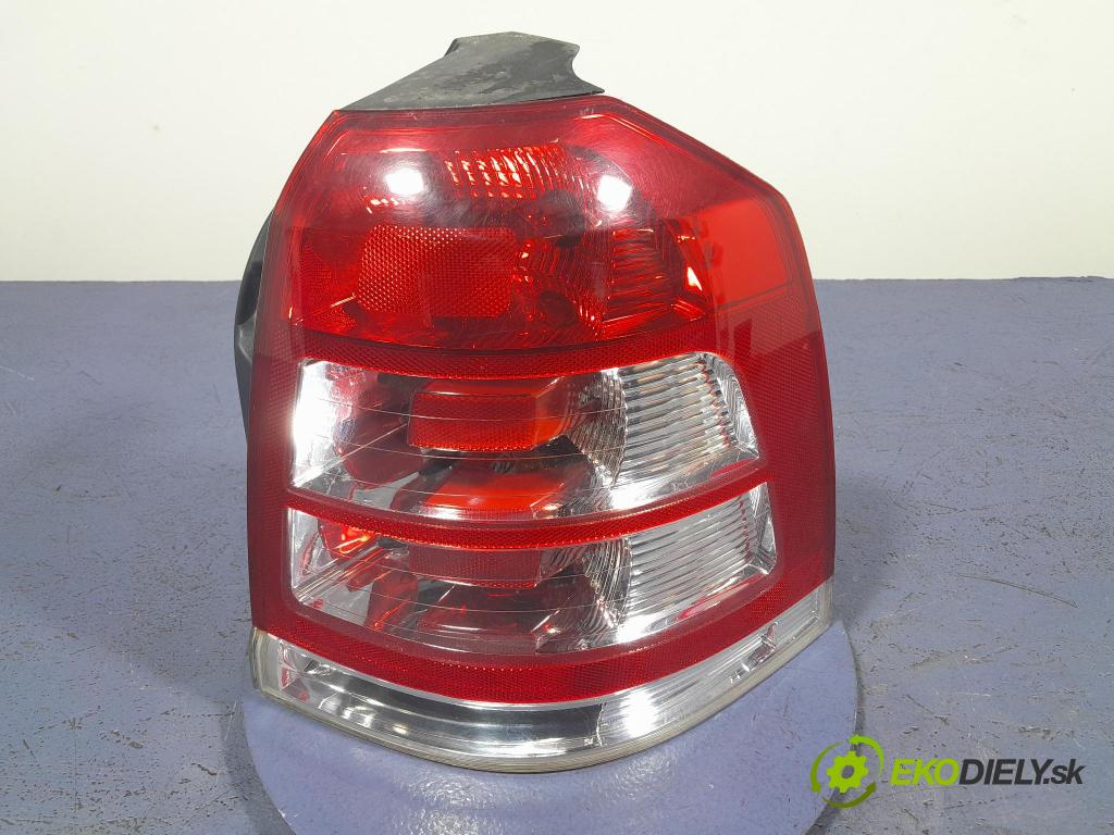 Opel Zafira 2009 svetlo / reflektor zad Prava: Vonkajsia: