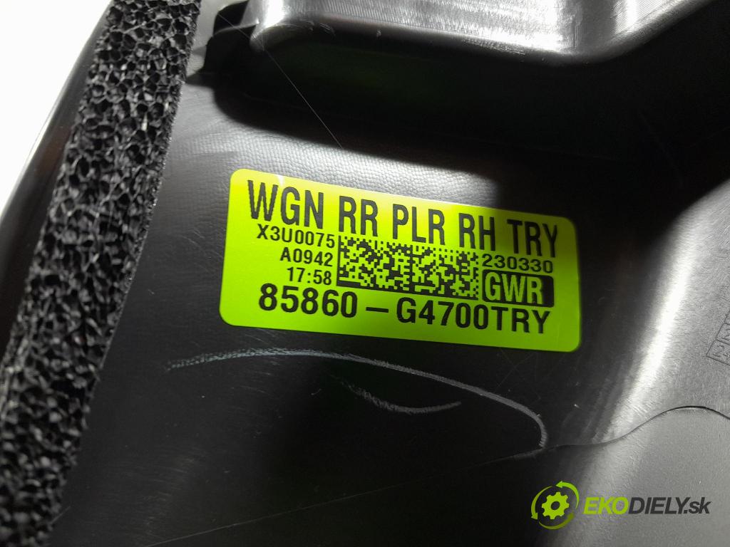 Hyundai I30 2023 kryt Plast: Interiéry: 85860-G4700