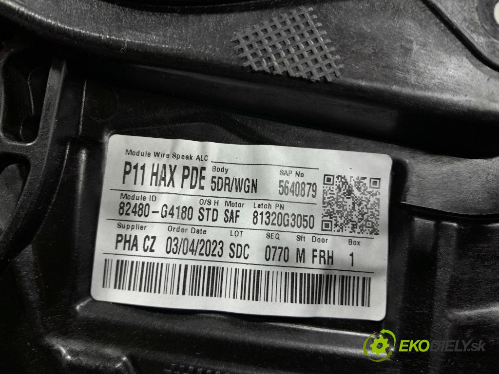 Hyundai I30 2023 mechanizmus okna Okná: Predné v pravo: 82480-G4180