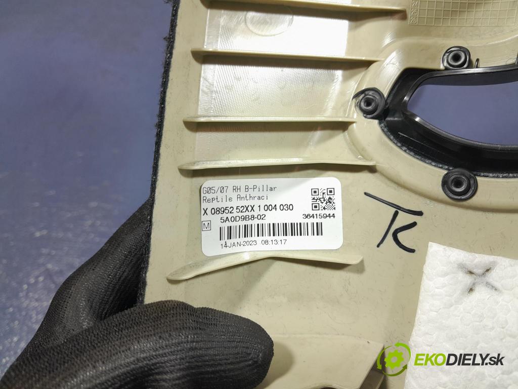 Bmw X5 2023 kryt Plast: Interiéry: 5A0D9B8
