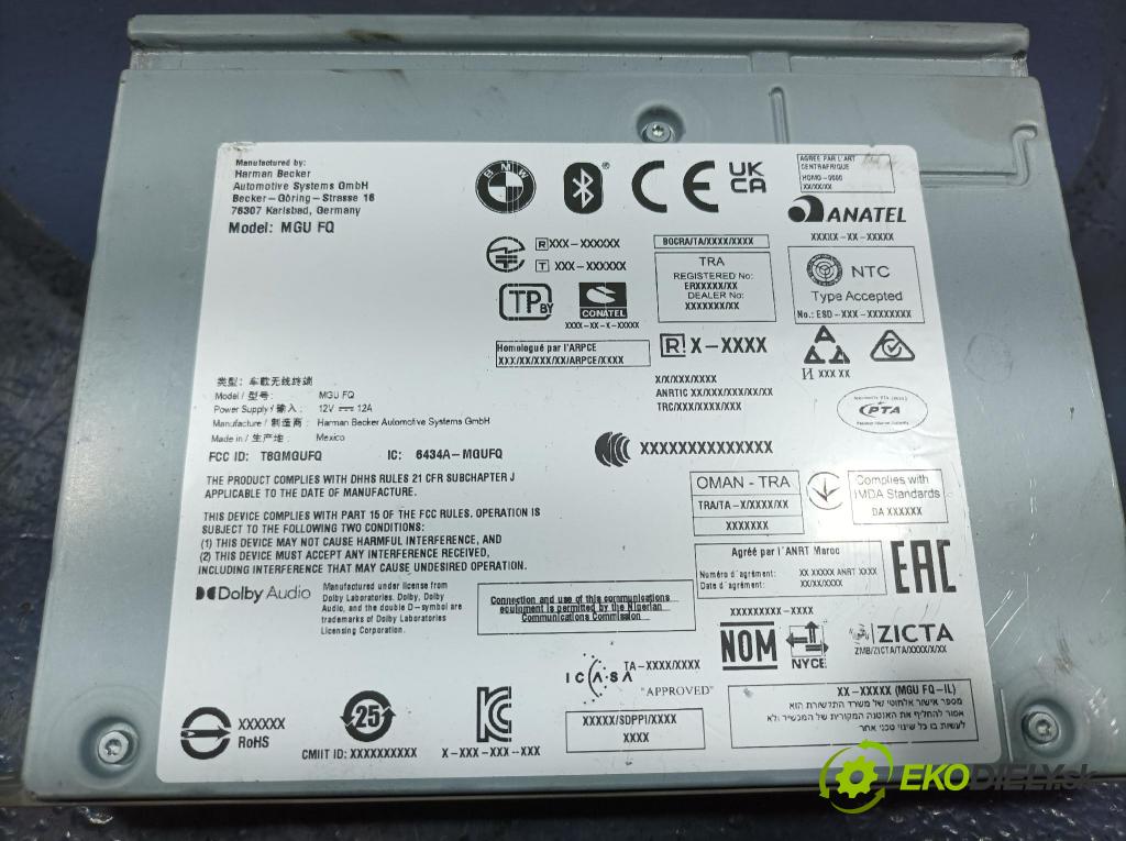 Bmw X5 2023 Radio I Navigácia: 5A84B69