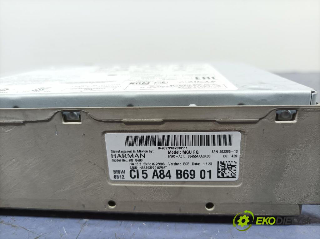 Bmw X5 2023 Radio I Navigácia: 5A84B69