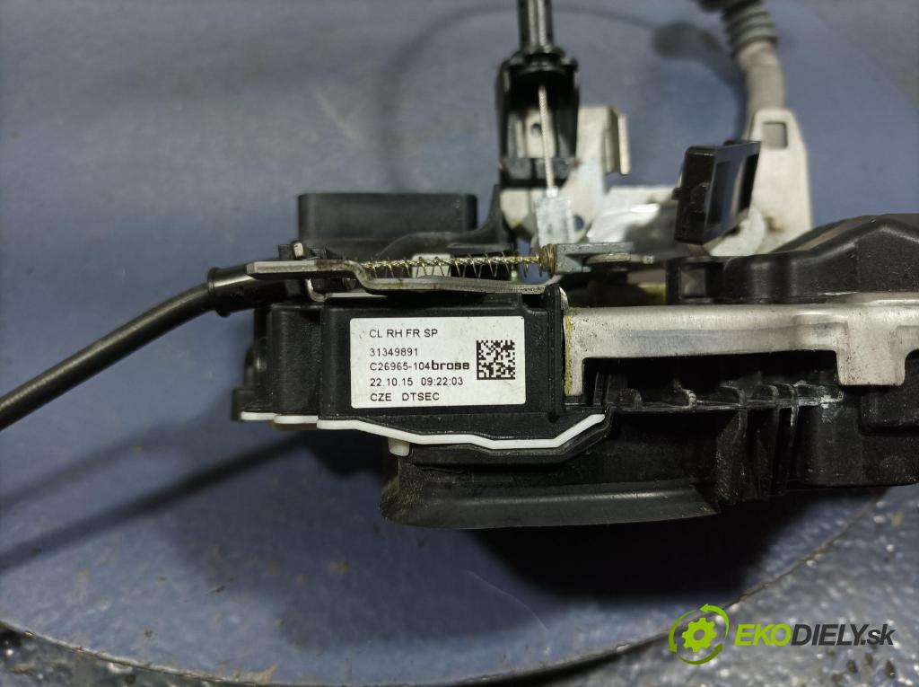 Volvo Xc90 2016 zámok dvere Predné v pravo: 31349891