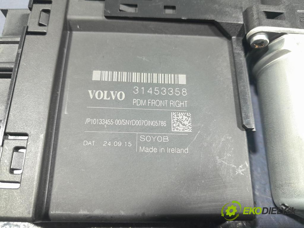Volvo Xc90 2016 mechanizmus okna Okná: Predné v pravo: 31453358