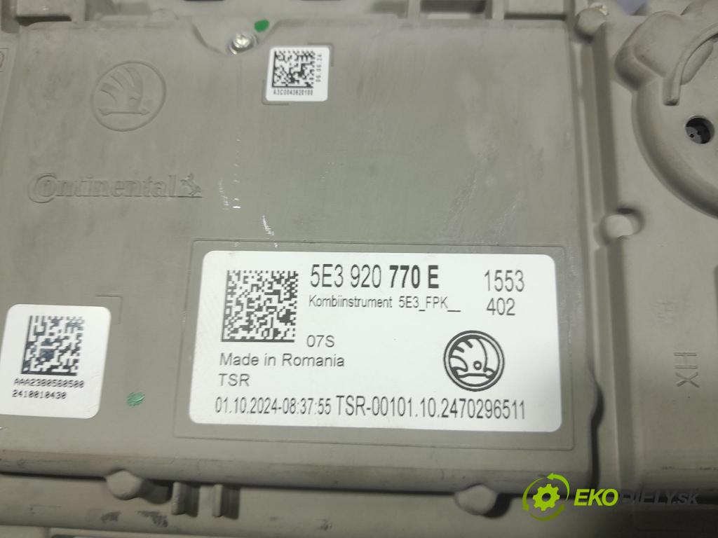 Skoda Octavia 2024 prístrojovka/ budíky 5E3920770E
