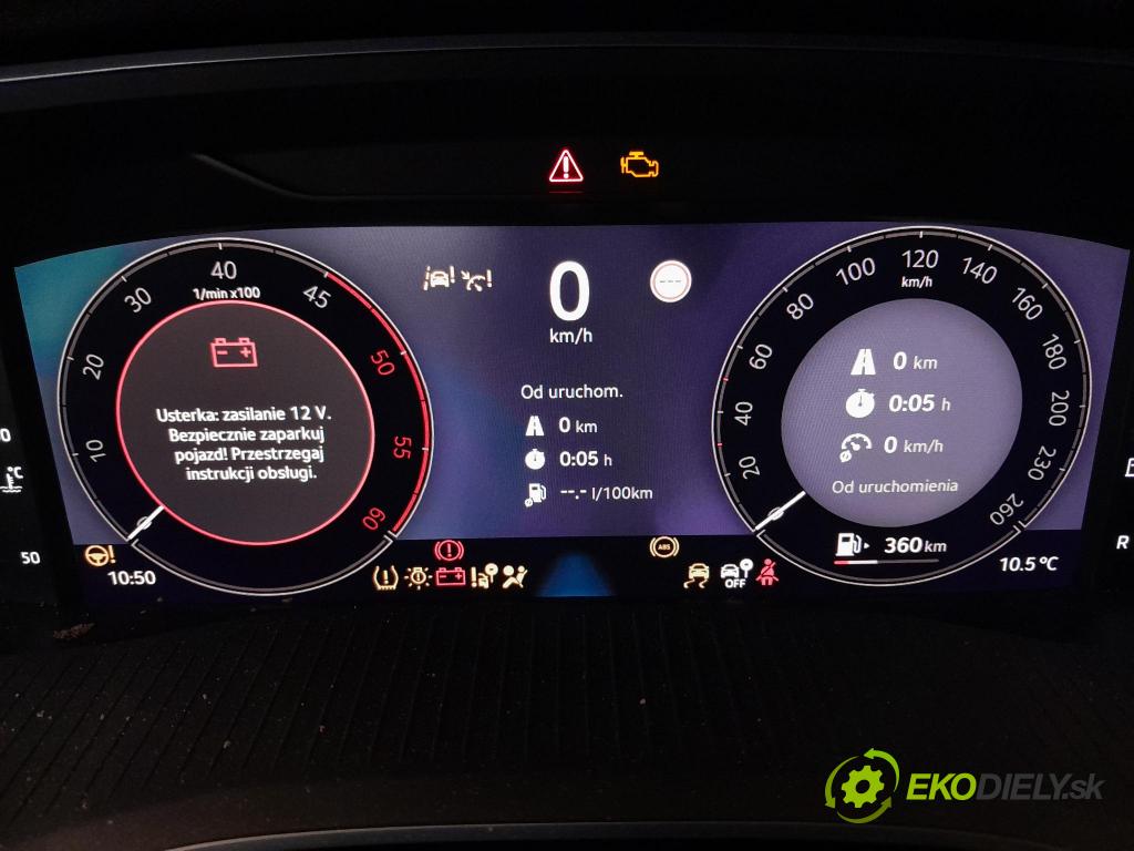 Skoda Octavia 2024 prístrojovka/ budíky 5E3920770E