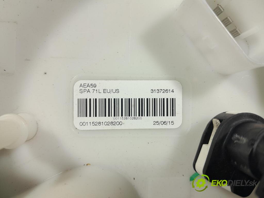 Volvo Xc90 2016 čerpadlo Palivo: / Systém: Meranie: 31372614