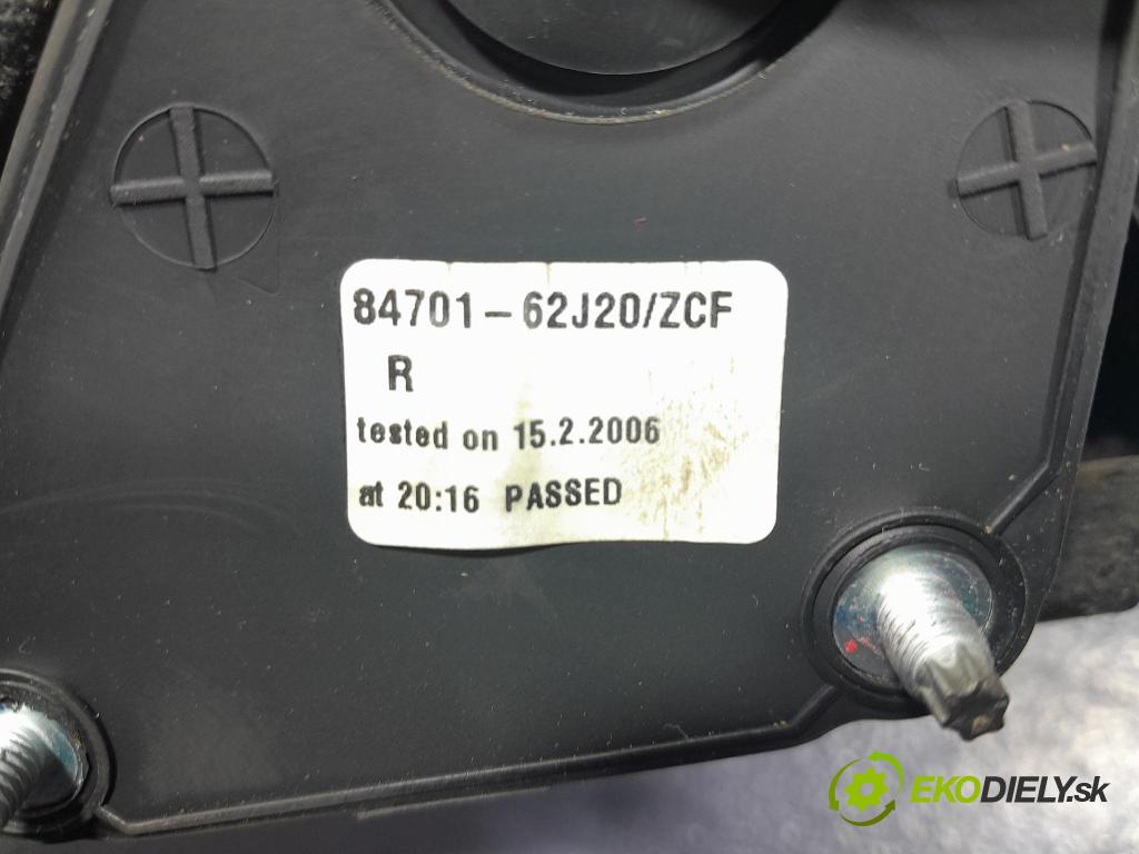Suzuki Swift 2006 zrkadlo pravé 84701-62J20