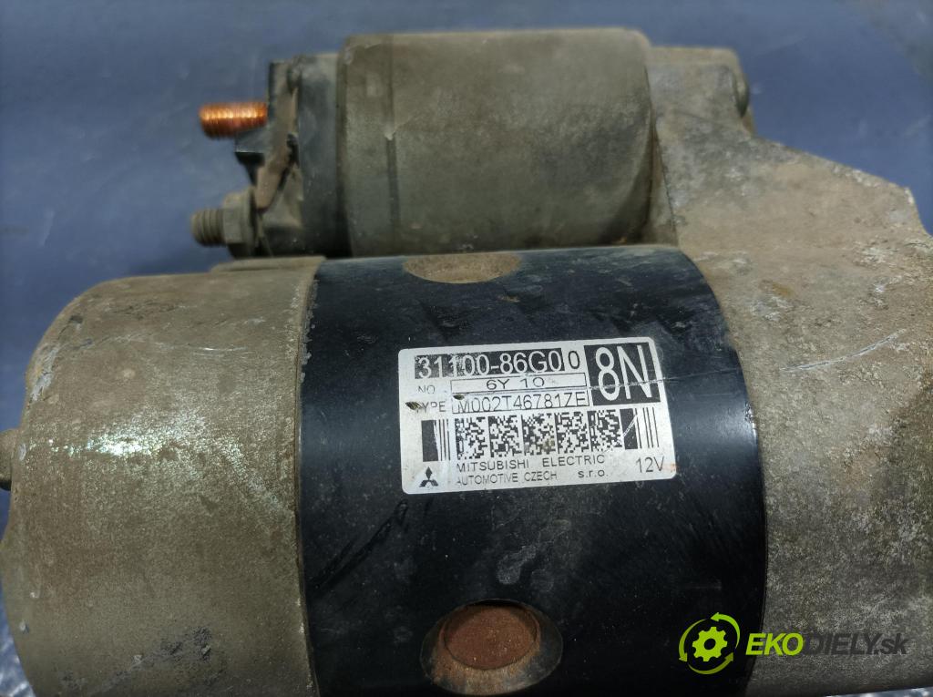 Fiat Sedici 2007 štartér 31100-86G0