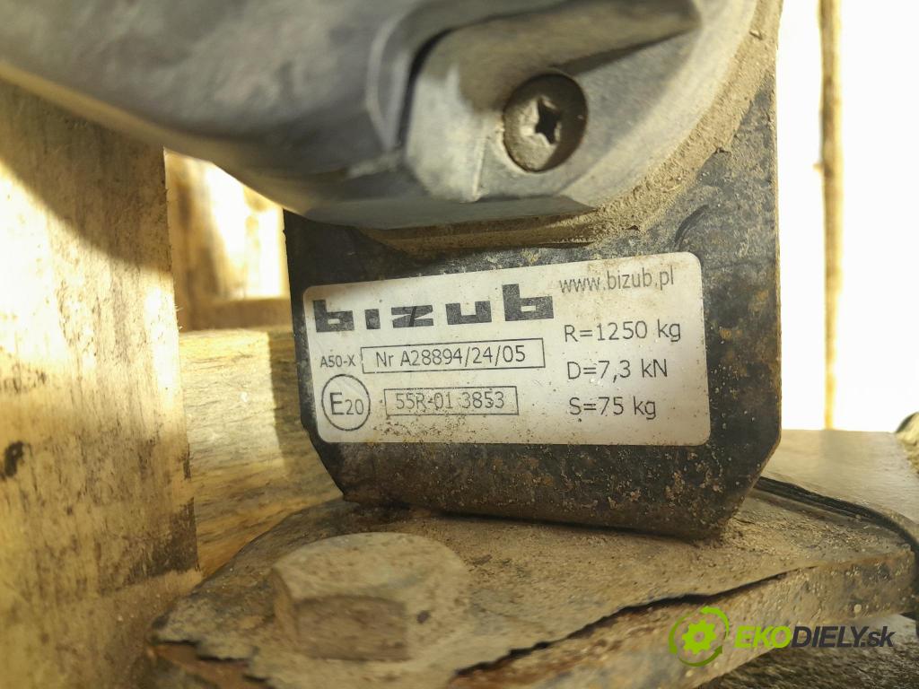 Fiat Sedici 2007 Hák: Do Prívesy: 