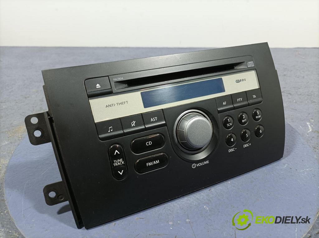 Fiat Sedici 2007 Radio I Navigácia: 39101-79J0
