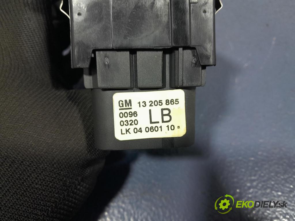 Opel Zafira 2006 prepínač svetiel 13205865