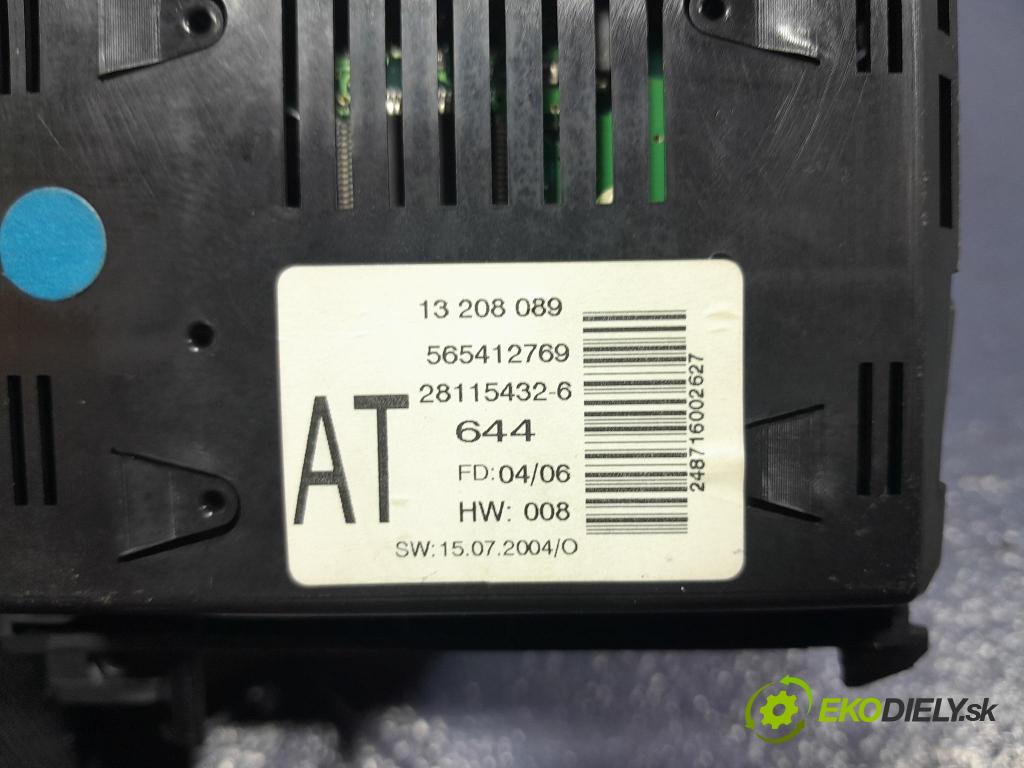Opel Zafira 2006 Zobrazit: Rádio: / GPS 13208089
