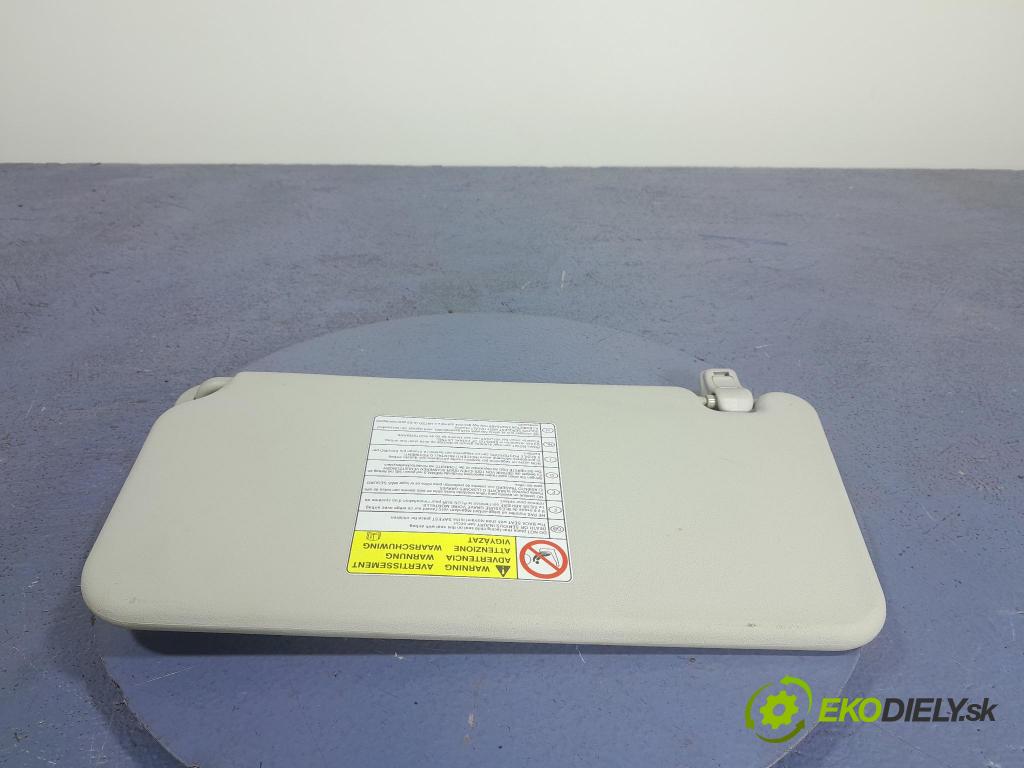 Fiat Sedici 2007 kryt slnečná clona