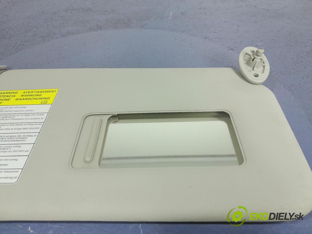 Fiat Sedici 2007 kryt slnečná clona 