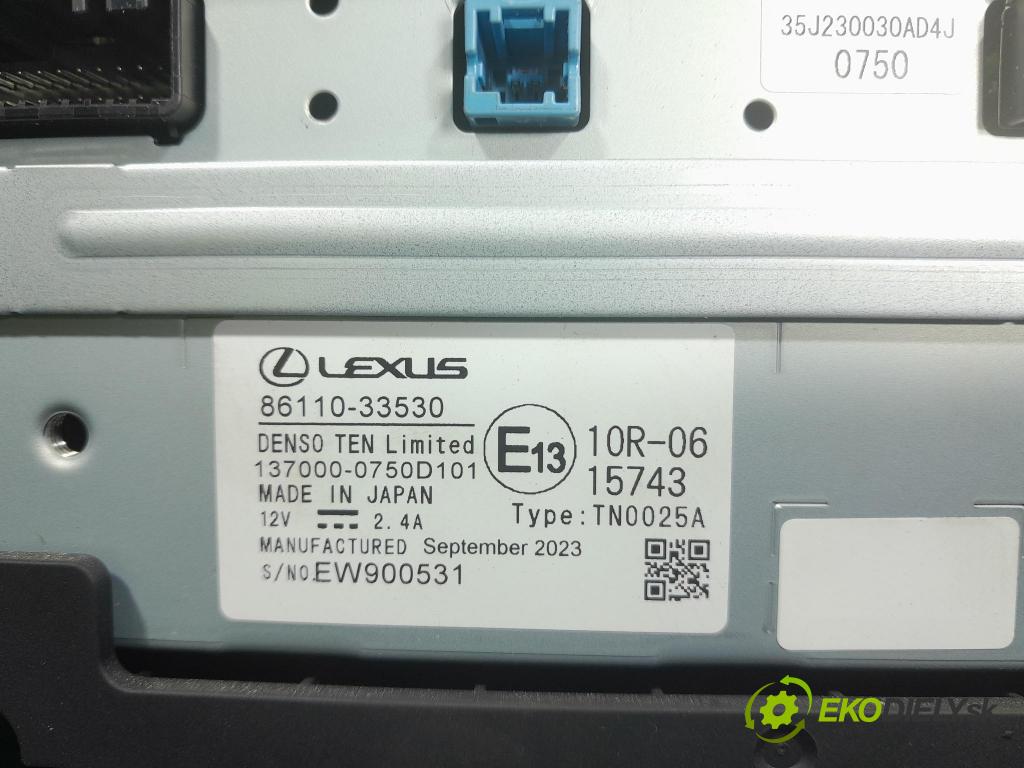 Lexus ES 2023 Zobrazit: Rádio: / GPS 83910-50110