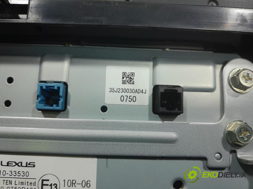 Lexus ES 2023 Zobrazit: Rádio: / GPS 83910-50110
