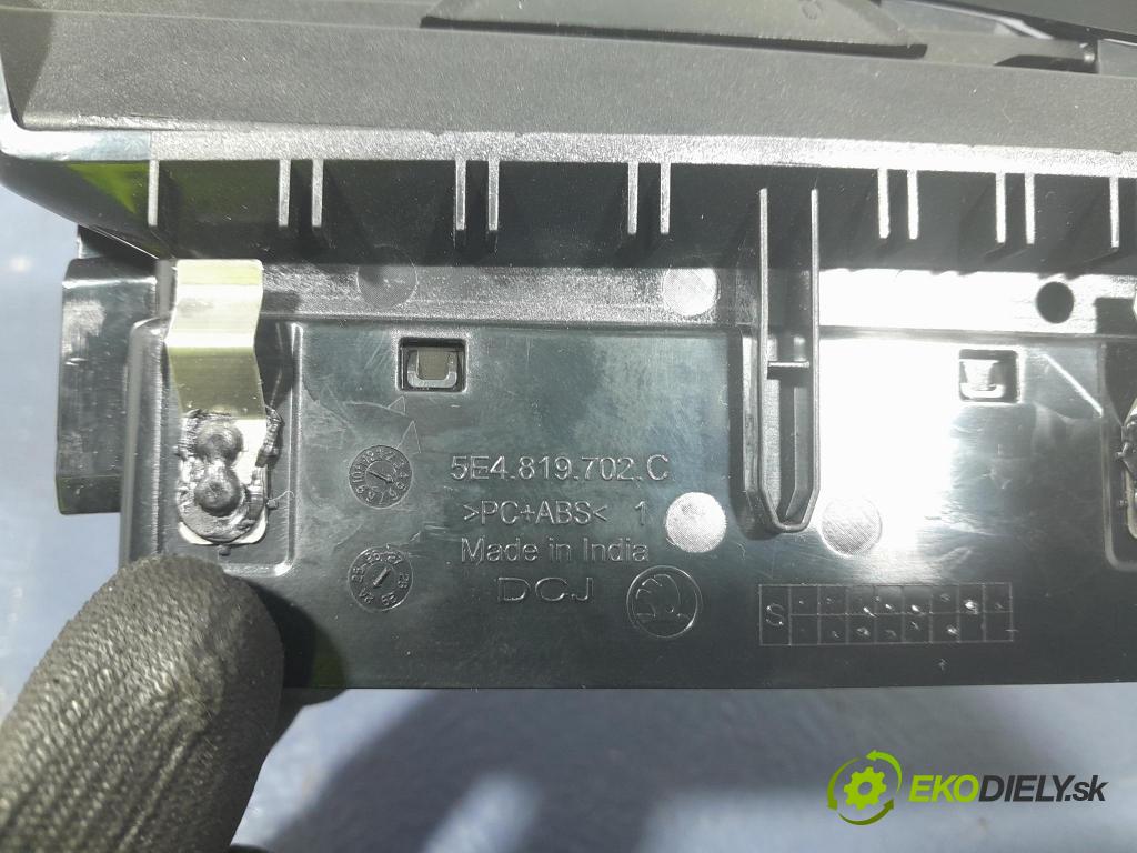 Skoda Octavia 2024 Mřížky Proud vzduchu Vzduch: 5E4819702C