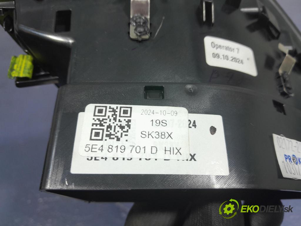Skoda Octavia 2024 Mřížky Proud vzduchu Vzduch: 5E4819701B