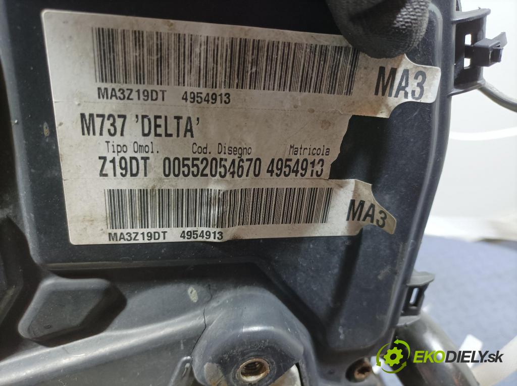 Opel Zafira 2006 motor Diesel: Z19DT