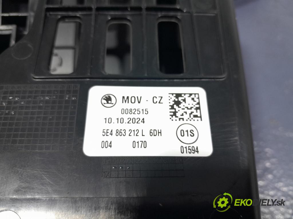 Skoda Octavia 2024 Páka: Zmeny: 5E4863212L