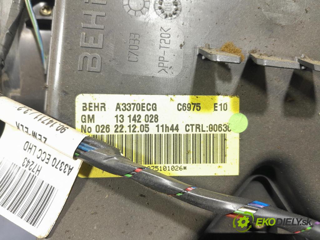 Opel Zafira 2006 radiator 13142028