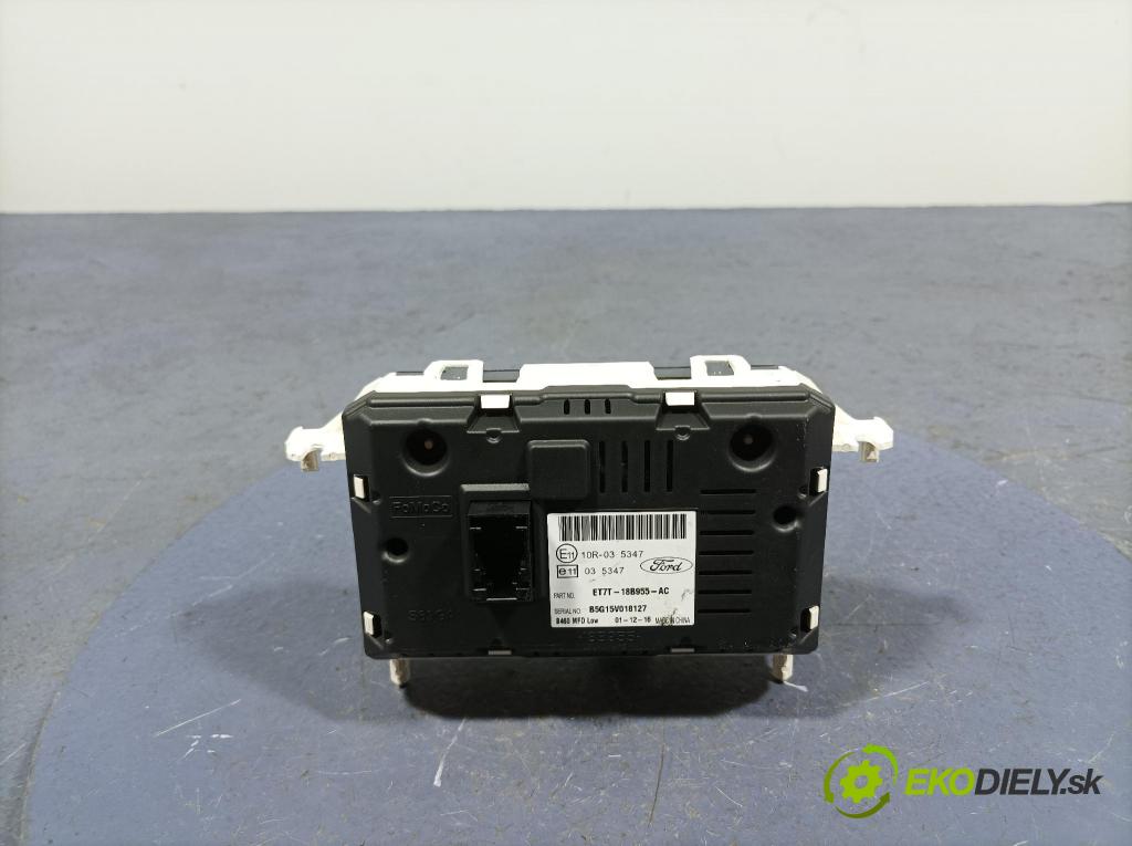 Ford Fiesta 2017 Zobrazit: Rádio: / GPS ET7T-18B955-AC