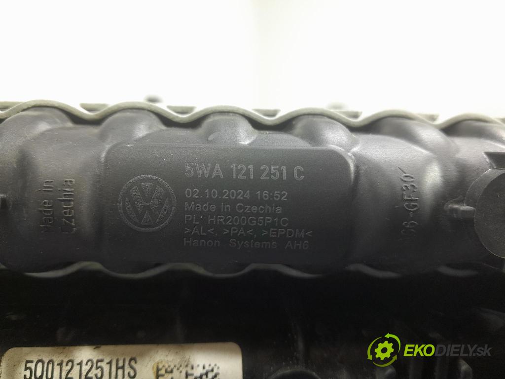 Skoda Octavia 2024 chladič Voda: 5Q0121251HS