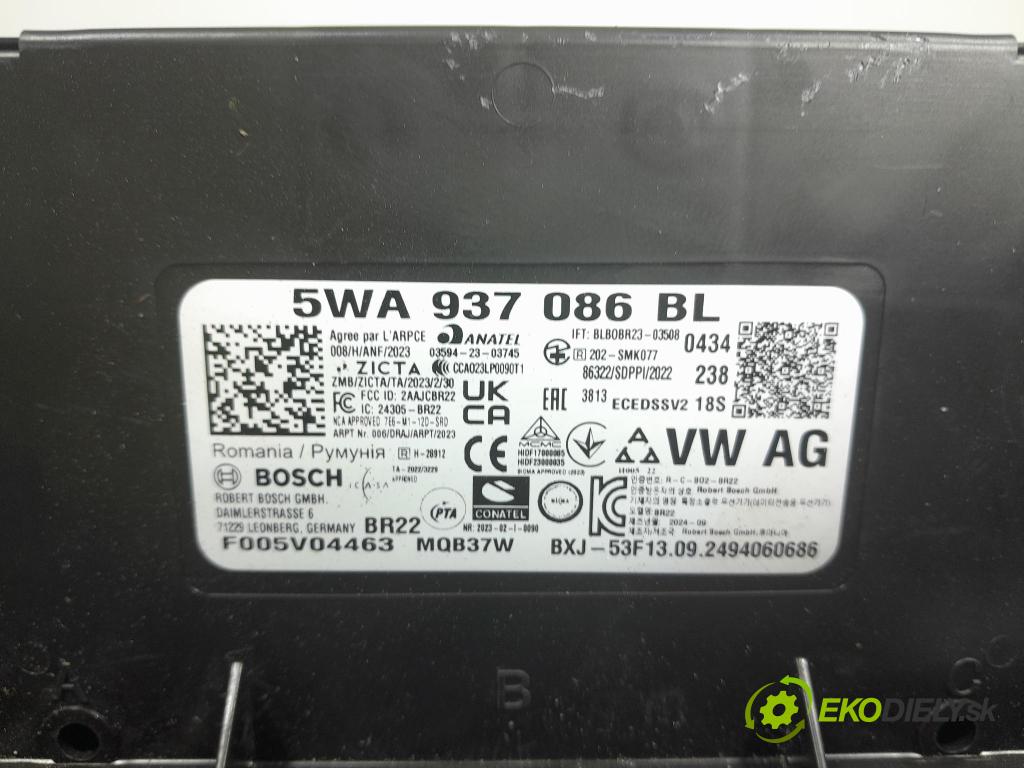 Skoda Octavia 2024 riadiaca jednotka Komfortu 5WA937086BL