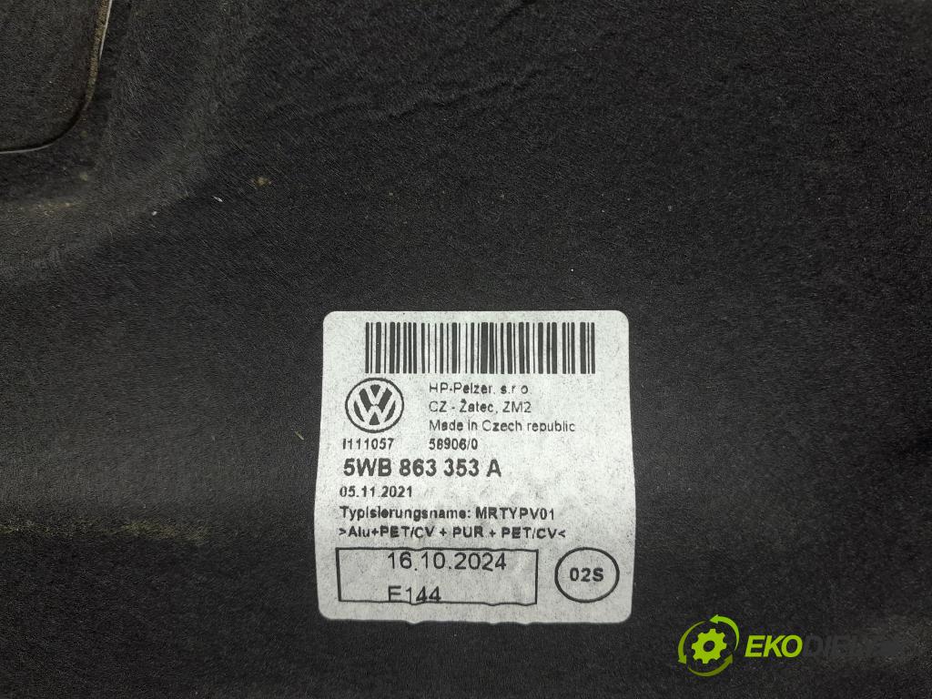Skoda Octavia 2024 Zvuková izolácia 5WB863353A