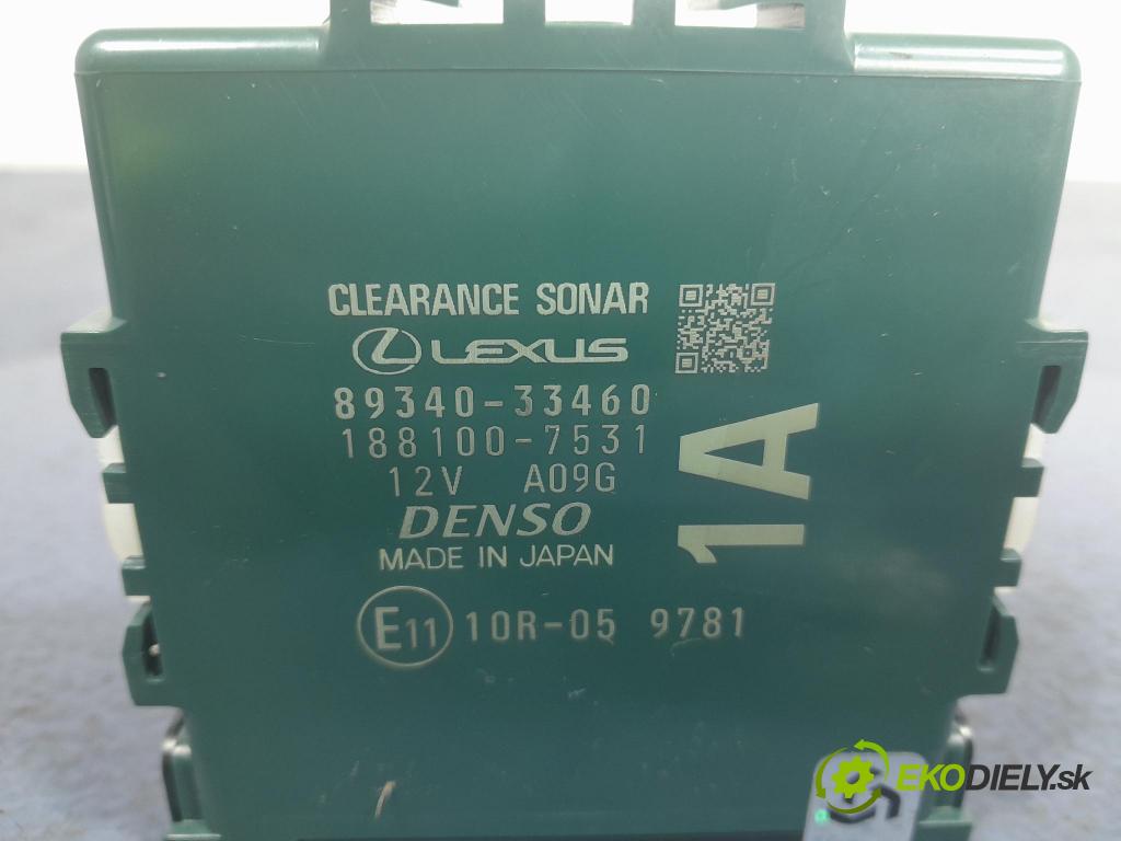 Lexus ES 2023 snímač / řídící jednotka PDC 89340-33460