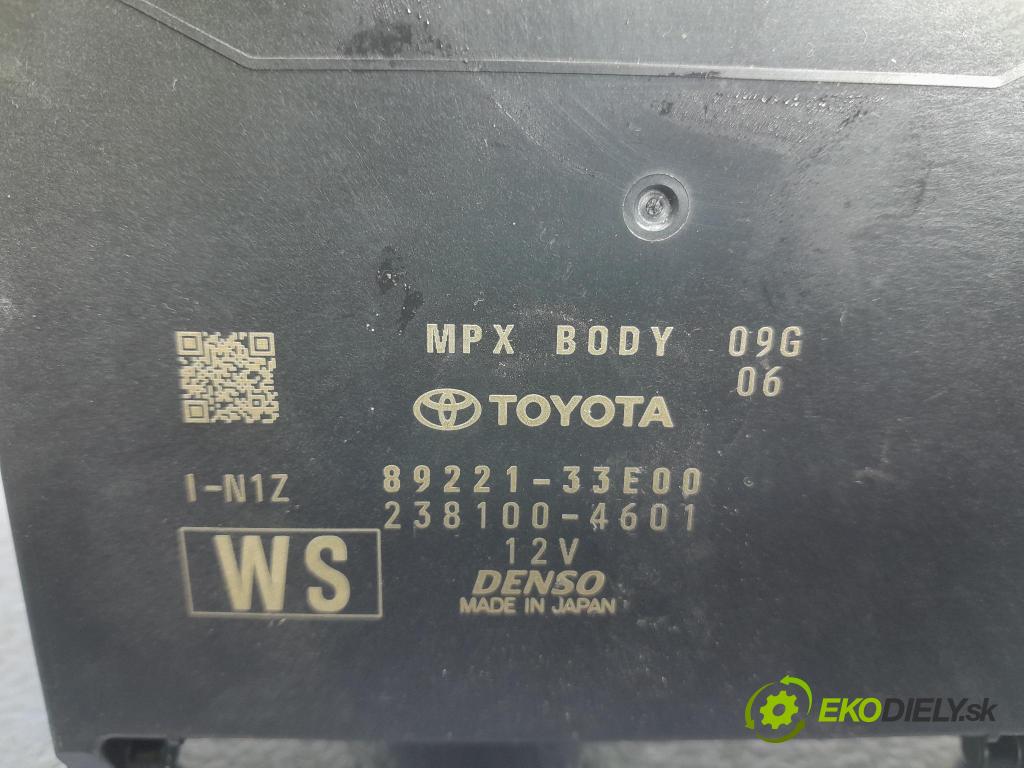 Lexus ES 2023 riadiaca jednotka Komfortu 89221-33E00