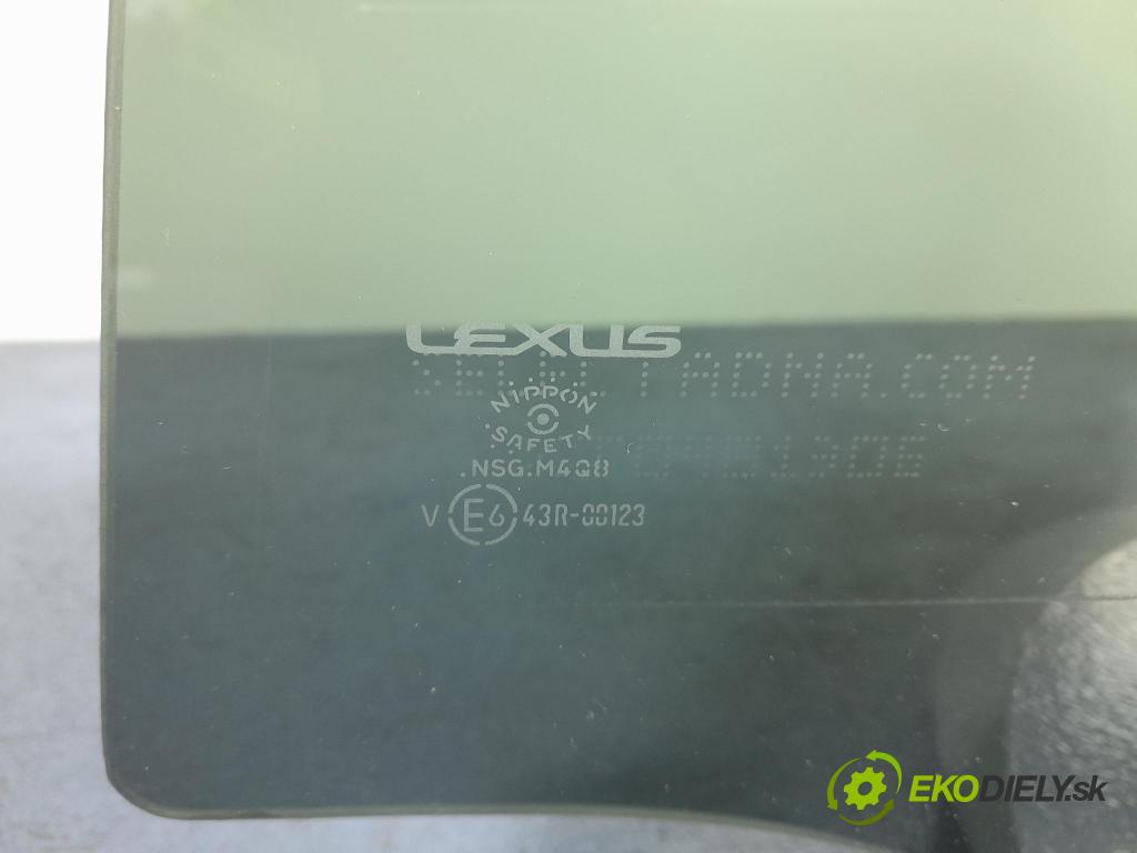 Lexus ES 2023 sklo dvere zad ľavé