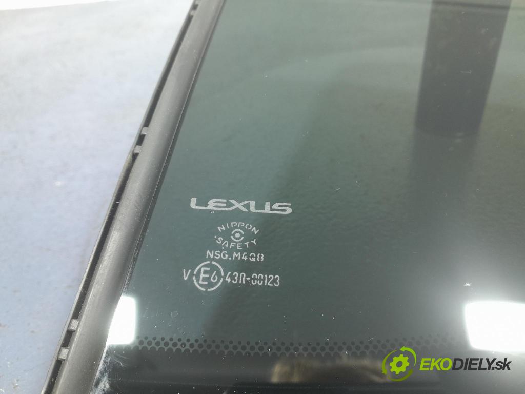 Lexus ES 2023 sklo dvere zad ľavé
