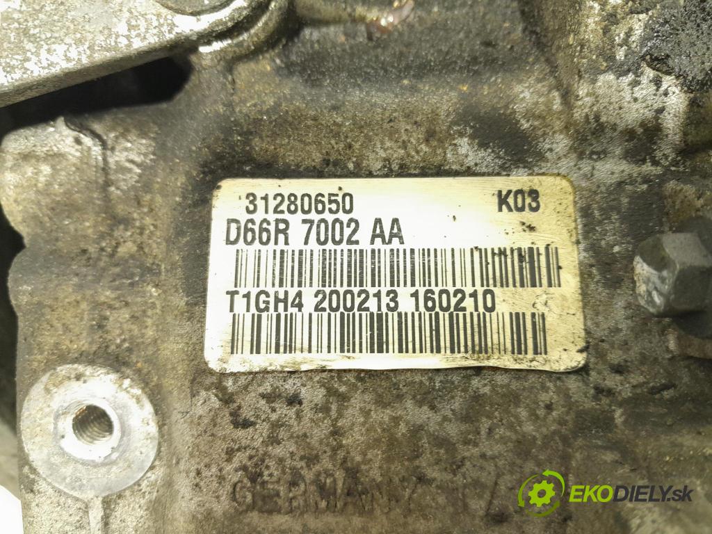Volvo V40 2013 prevodovka Manualna D66R-7002-AA
