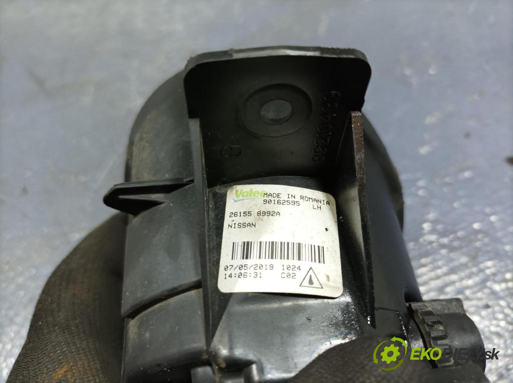 Nissan Navara 2019 Halogen Vľavo: 261558992A