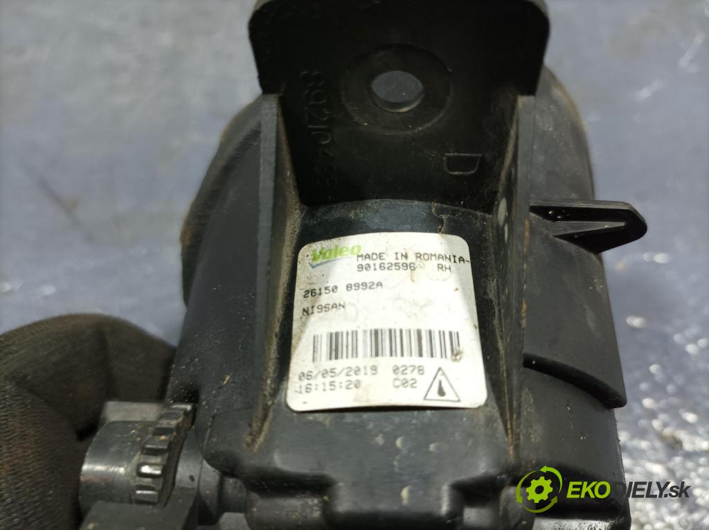 Nissan Navara 2019 Halogen v pravo: 261508992A