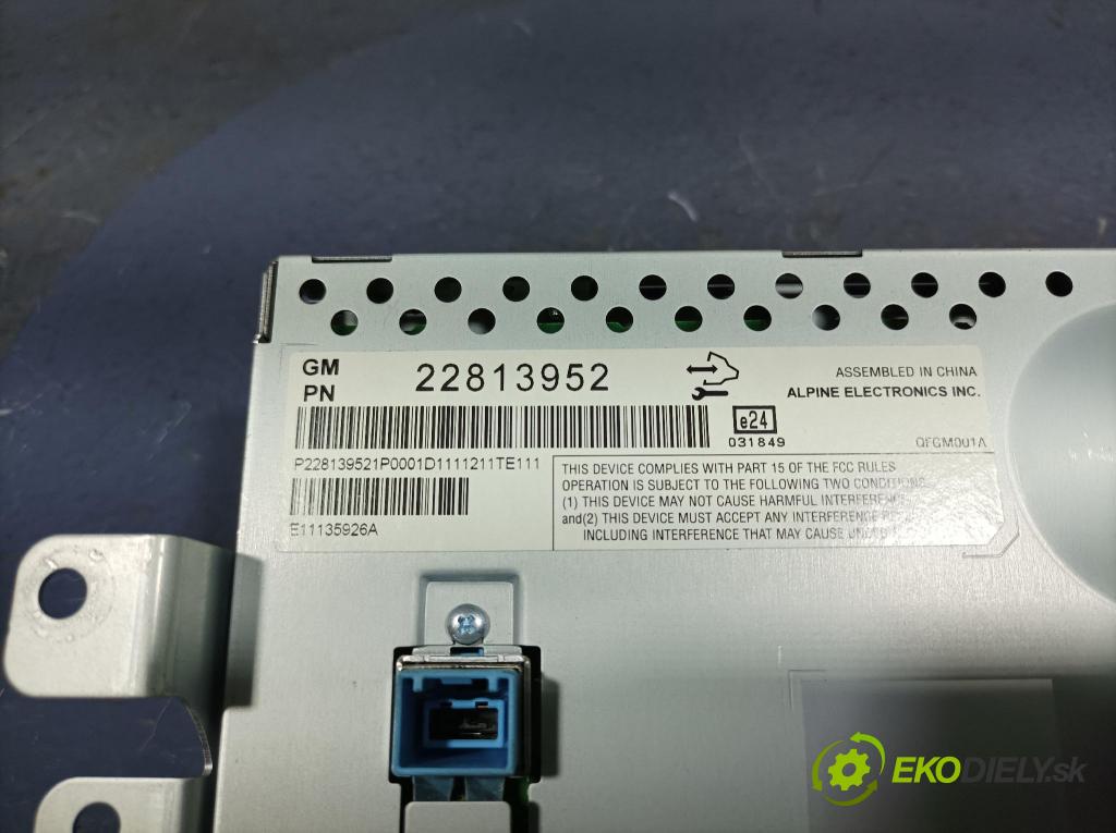 Opel Ampera 2013 Zobrazit: Rádio: / GPS 22813952