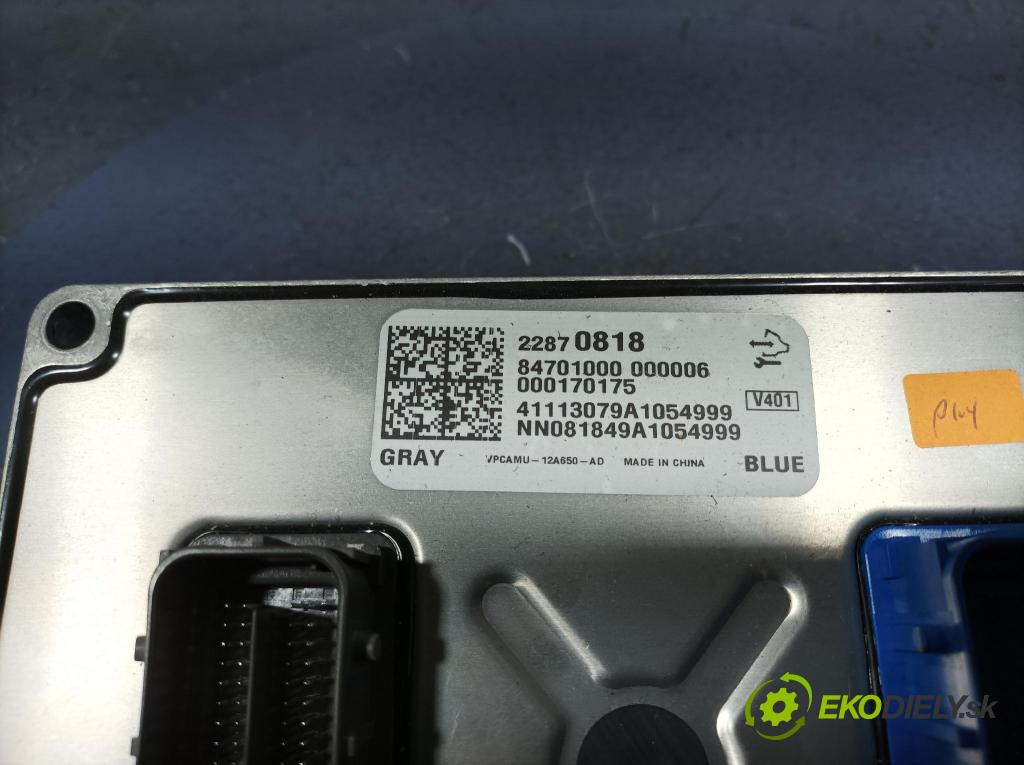 Opel Ampera 2013 riadiaca jednotka Motor: 22870818