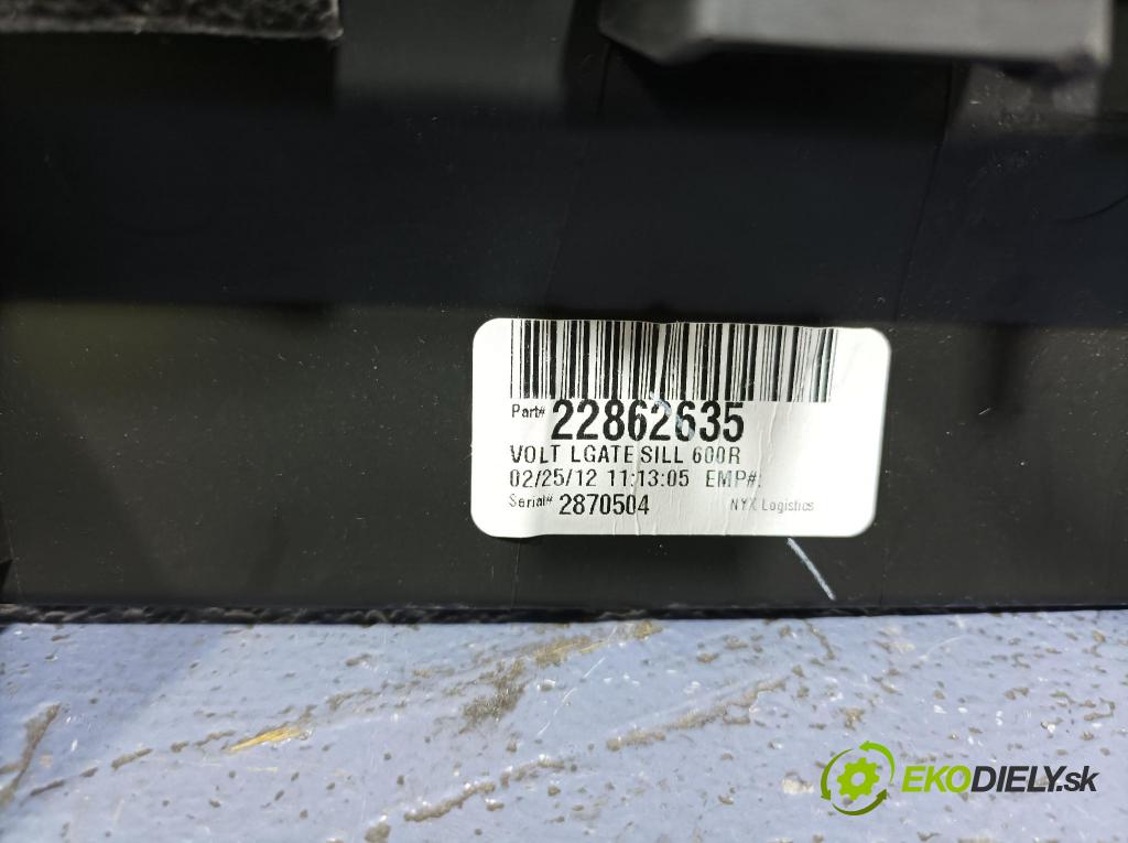 Opel Ampera 2013 lišta kufra: 22862635