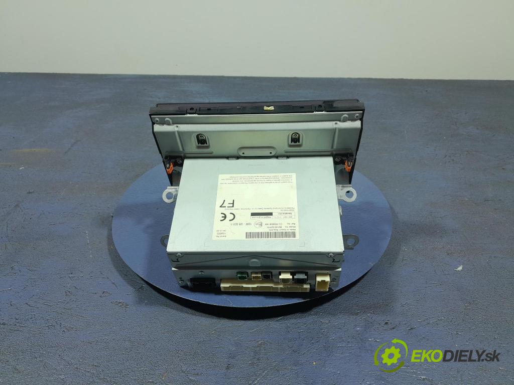 Suzuki Swace 2021 Zobrazit: Rádio: / GPS 86140-02F70